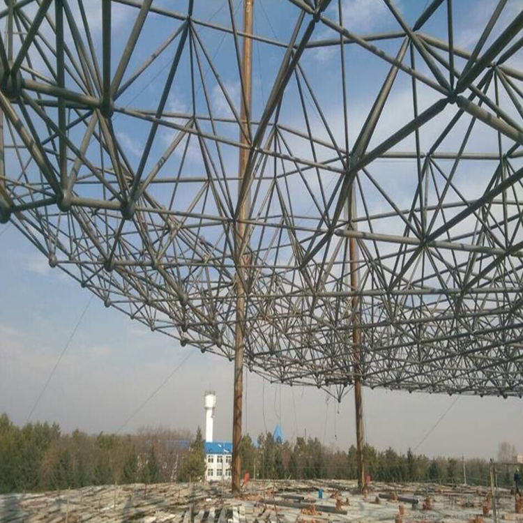 青海球形网架钢结构施工方案